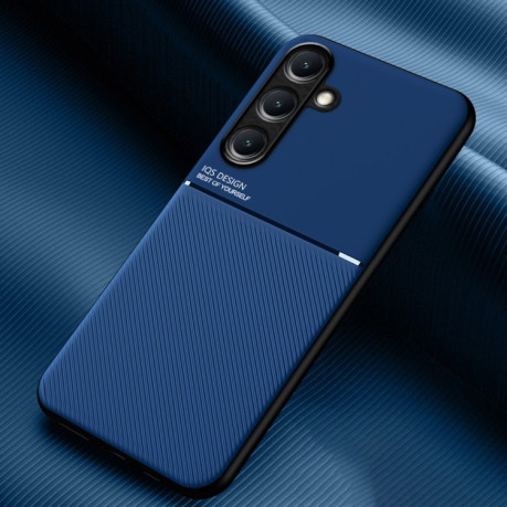 Протиударний чохол Tilt Strip Grain на Samsung Galaxy S25+ 5G - синій