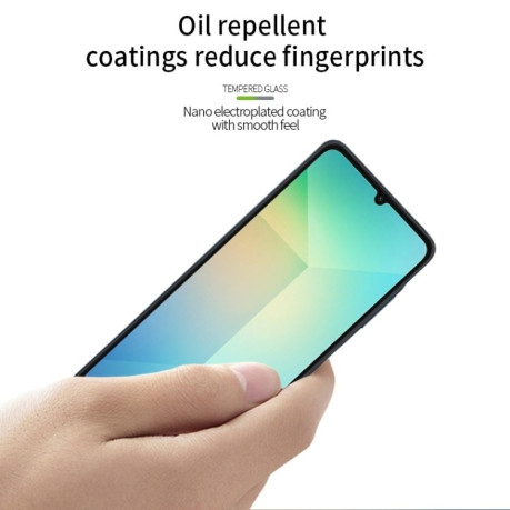 Защитное стекло PINWUYO 9H 3D Full Screen на Samsung Galaxy A26 5G - черное