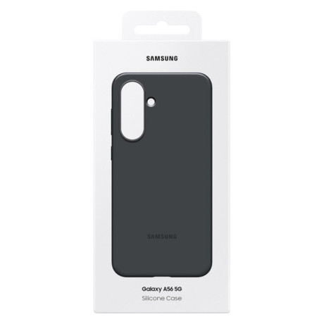 Оригинальный чехол Samsung Silicone Case на Samsung Galaxy A56 5G - black(EF-PA566CBEGWW)