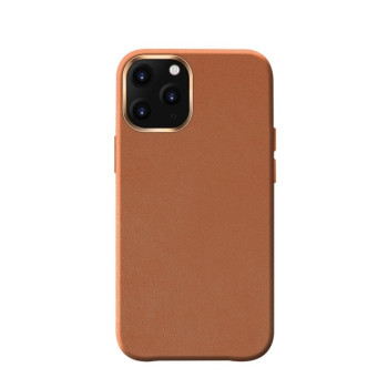 Чехол Mutural для iPhone 12 / 12 Pro - коричневый