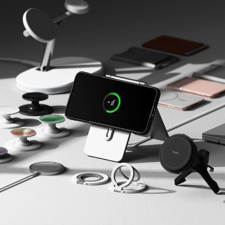 Оригінальний чохол Ringke Onyx MagSafe для Samsung Galaxy S25+ - black