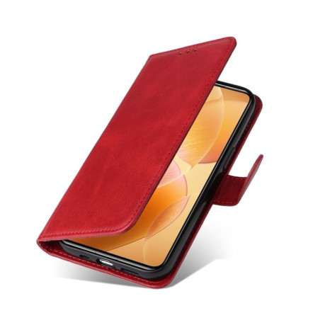 Чохол-книжка Stitching Calf Texture для Xiaomi 14T Pro - червоний