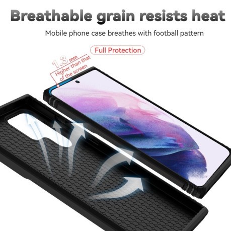 Противоударный чехол Sliding Camshield Card для Samsung Galaxy S22 Ultra 5G - черный