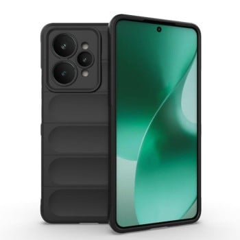 Силиконовый чехол Magic Flannel на Realme 15 5G Global — чёрный