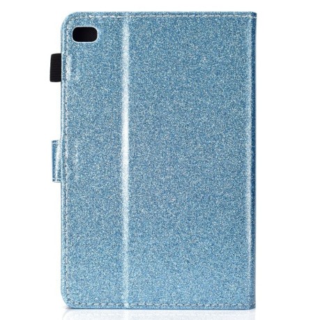 Чехол-книжка Varnish Glitter Powder на iPad Mini 1/2/3/4/5 - голубой
