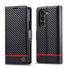 Чохол-книжка LC.IMEEKE Carbon Fiber для Samsung Galaxy Fold 7 5G - Black