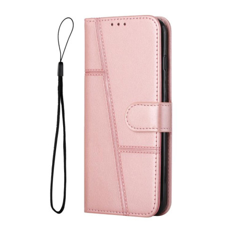 Чехол-книжка Stitching Calf Texture для Infinix Note 50 4G / 50 Pro 4G - розовый