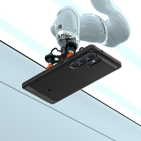 Оригінальний чохол Spigen Rugged Armor Mag MagSafe для Samsung Galaxy S25 Ultra - Matte Black