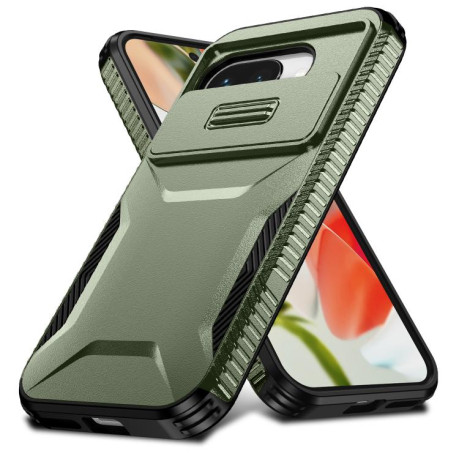 Протиударний чохол Sliding Camshield для Google Pixel 9a - зелений