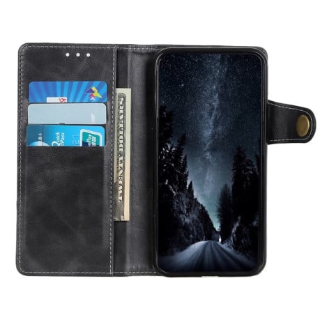 Чохол-книжка S-Type Stitching для OPPO Reno7 5G Global/ Find X5 Lite/OnePlus Nord CE2 5G - чорний