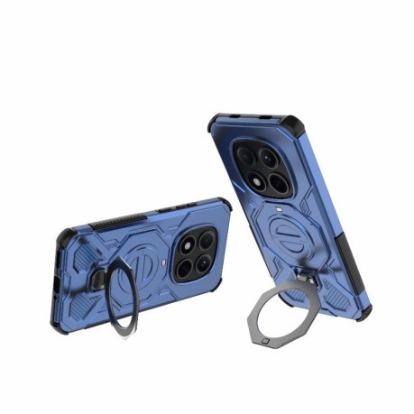 Противоударный чехол J-20 Solid Color MagSafe Magnetic для Redmi Note 15 Pro 5G Global 163.6mm — синий