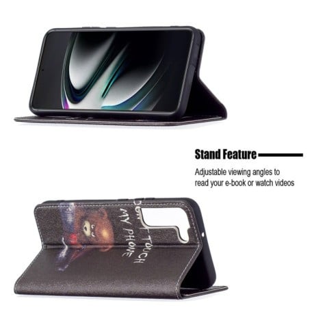 Чохол-книжка Colored Drawing Series Samsung Galaxy S22 Plus 5G - Bear