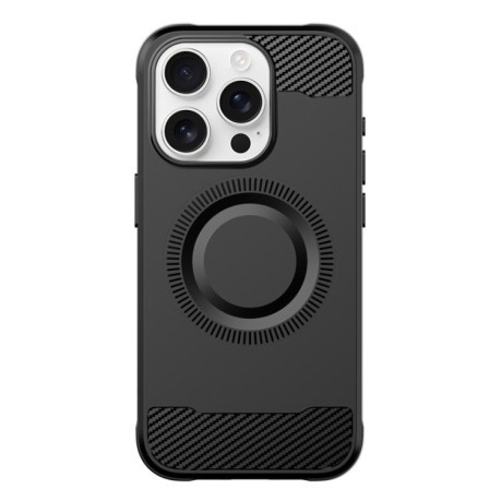 Противоударный чехол Skin Feel Frosted TPU для iPhone 16 Pro Max - черный