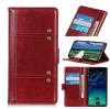 Чохол-книга Peas Crazy Horse Texture на Samsung Galaxy S21 FE - червоний