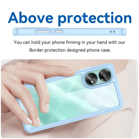 Чохол протиударний Colorful Acrylic Series для OPPO A78 4G - синій