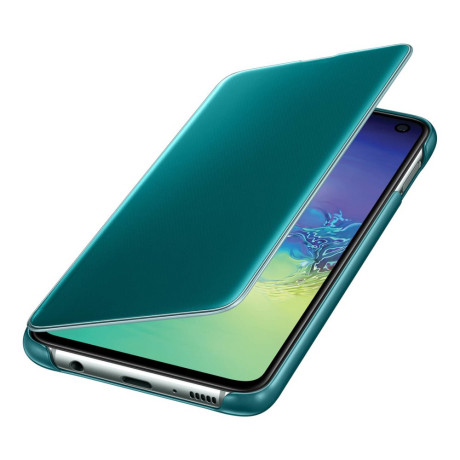 Оригінальний чохол Samsung Clear View Cover Samsung Galaxy S10e green (EF-ZG970CGEGRU)