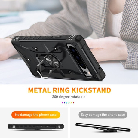 Протиударний чохол HMC 360 Degree Rotating Holder для Google Pixel 8 Pro - чорний