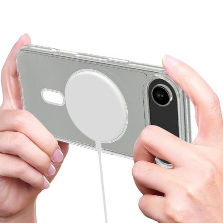 Чохол Clear Case з MagSafe гібрид на iPhone Air - прозорий