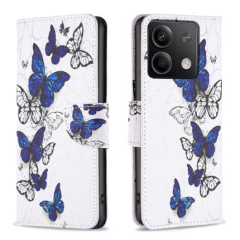 Чохол-книжка Colored Drawing Pattern для Xiaomi Redmi Note 13 4G - Butterflies
