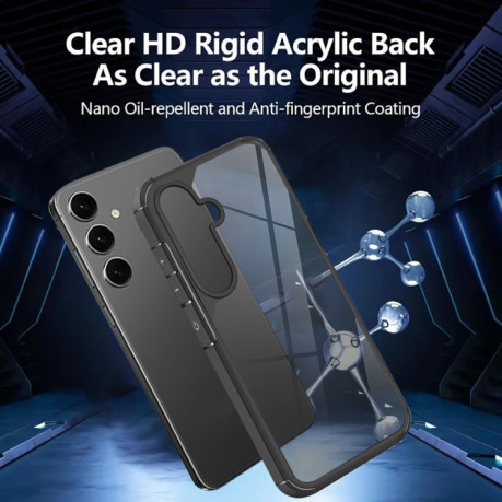 Протиударний чохол Acrylic для Samsung Galaxy S25+ 5G - чорний