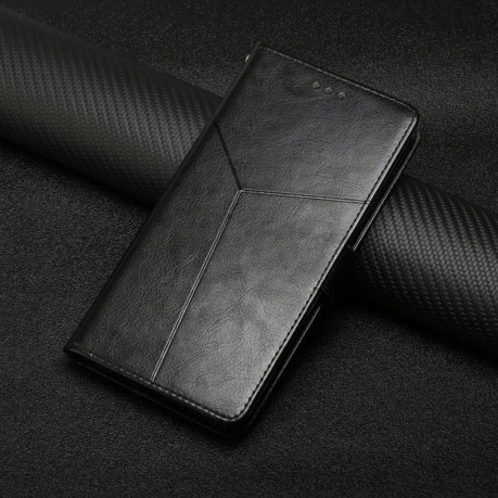 Чехол-книжка HT01 Y-shaped Pattern Flip Leather на Motorola Moto G86 5G - черный