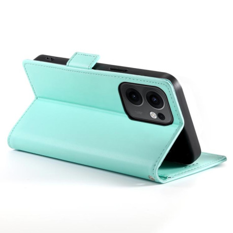 Чохол-книжка Side Buckle Magnetic Frosted Leather для OPPO Reno13 F /Reno13 FS 4G/5G - зелений
