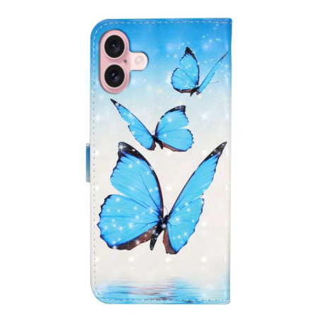 Чохол-книжка Oil Embossed Pattern для iPhone 16 Plus - різнокольорові