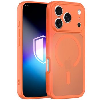 Оригінальний чохол 3mk Protection Misty MagCase для iPhone 18 Pro Max — помаранчевий