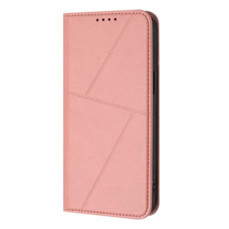 Чохол-книжка Strong Magnetic Frosted на Motorola Edge 60 - рожевий