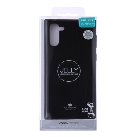 Чехол MERCURY GOOSPERY JELLY на Samsung Galaxy Note 10- черный