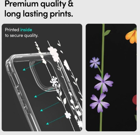 Оригинальный чехол Spigen Cyrill Cecile для iPhone 12 Mini - Flower Garden