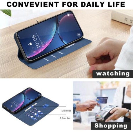 Протиударний чохол Shield Frame Holder MagSafe для OPPO Reno13 F 5G - синій