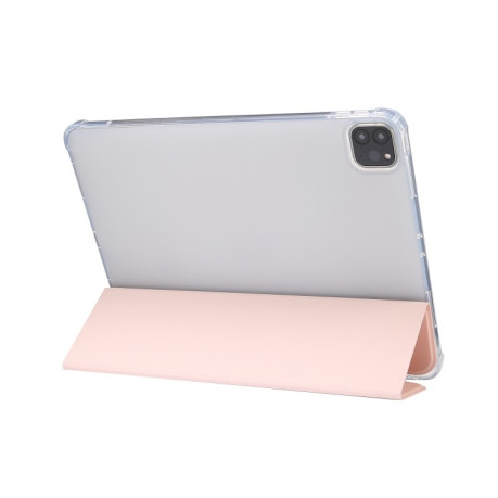 Чохол-книжка 3-folding Electric Pressed для iPad Pro 11 2021/2020/2018/Air 2020 - світло-рожевий