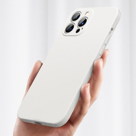 Силиконовый чехол Benks Silicone Case (Magsafe) для iPhone 13 mini - белый