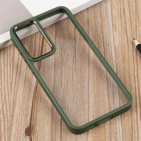 Протиударний чохол Clear Acrylic для Samsung Galaxy S23 Ultra 5G - зелений