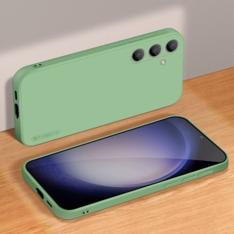 Ударозащитный чехол PINWUYO Sense Series для Samsung Galaxy S24 5G - зеленый