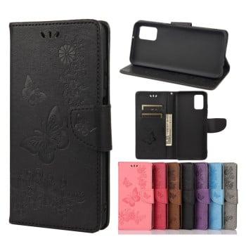 Чохол-книга Floral Butterfly для Xiaomi Redmi 10 - чорний
