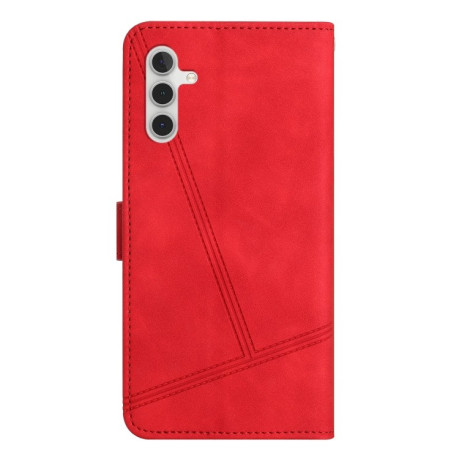 Чохол-книжка Stitching Skin Feel  для Samsung Galaxy A56 5G - червоний