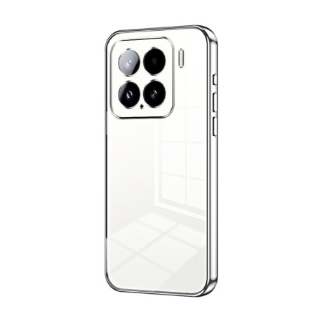 Противоударный чехол Space Fine Hole для  Xiaomi 15 - серебристый