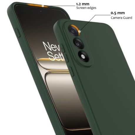 Силіконовий чохол Shockproof Silicone з Magsafe на OnePlus Nord 5 - зелений