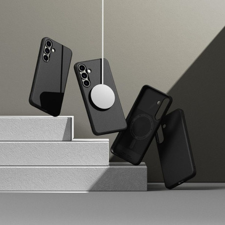 Оригінальний чохол Ringke Onyx MagSafe для Samsung Galaxy S25+ - black