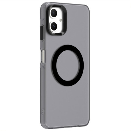 Протиударний чохол MagSafe Holder PC Hybrid для Samsung Galaxy A06 4G - чорний