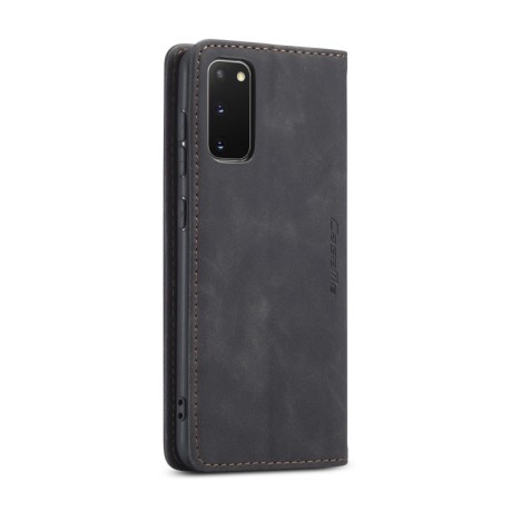 Кожаный чехол CaseMe-013 Multifunctional на Samsung Galaxy S20 - черный