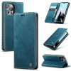 Кожаный чехол CaseMe-013 Multifunctional на iPhone 15 Pro - синий