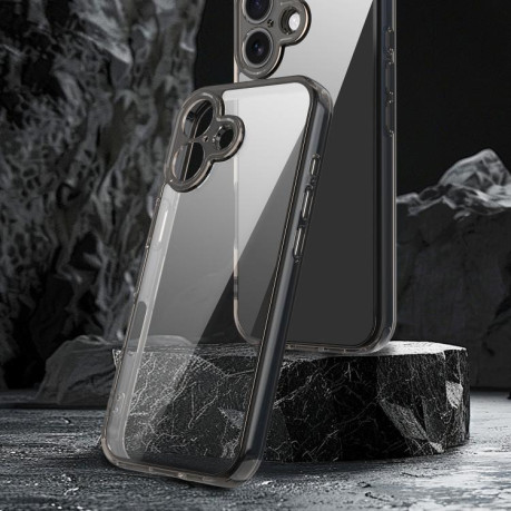 Чехол PC Hybrid TPU Airbag Shockproof для iPhone 17 - черный