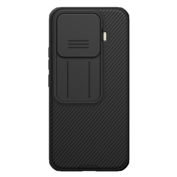 Противоударный чехол NILLKIN Black Mirror Pro Series Camshield со шторкой на камеры на Xiaomi 17T 5G — чёрный