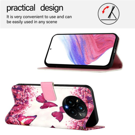Чохол-книжка 3D Painting для Realme 14 Pro+ 5G - Butterfly