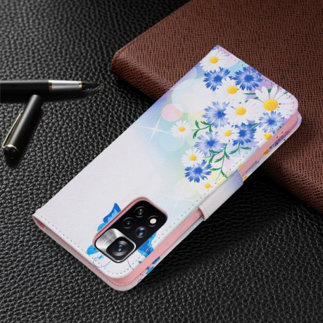 Чохол-книжка Colored Drawing Pattern для Xiaomi Redmi Note 11 Pro 5G (China)/11 Pro+ - Butterfly Love
