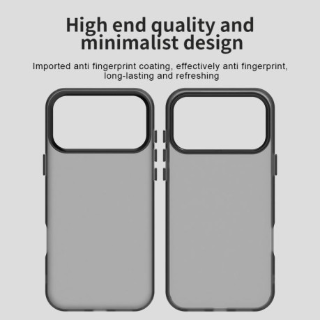 Противоударный чехол Candy Series для iPhone 17 Pro Max - черный