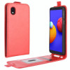 Фліп-чохол R64 Texture Single на Samsung Galaxy A01 Core / M01 Core - червоний
